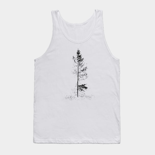 abstract autumn aspen Tank Top by pholange